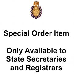 Z-State Membership Certificates (set of 4) (includes ribbons and seals) *Requires Permission