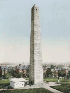 Post card of the Bunker Hill monument, published c. 1905.