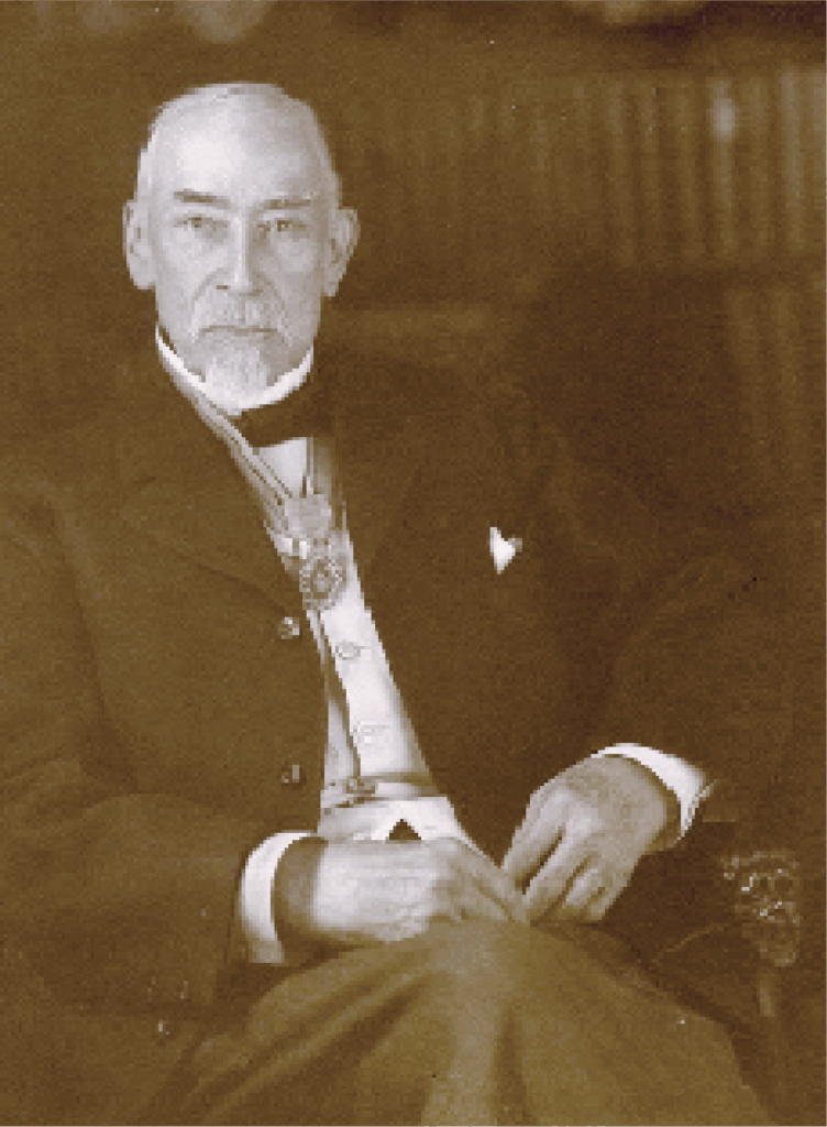 John Austin Stevens, Jr., post-retirement, at his home in Newport, RI.